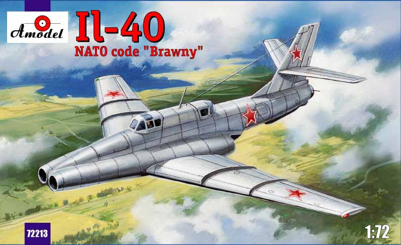 Ilyushin IL-40 "Brawny" Soviet jet-engined armored aircraft, 2nd prototype