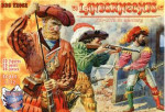 Landsknechts, XVI-XVII century, set #1