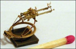 Lewis Mk III machine-gun on Scarf ring mount