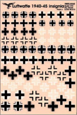 Luftwaffe insignia 1940-45, Part 2, 1/72-1/48, dry decal