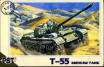 T-55 Soviet medium tank