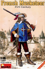 MA16009 French musketeer, XVII century