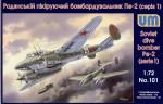 UM101 Pe-2 Soviet dive bomber (serie 1)